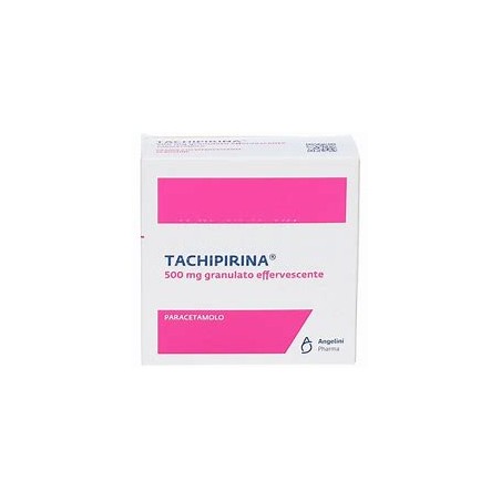 Tachipirina 500 mg Farmaco per Febbre e Dolore 20 Bustine Effervescenti Angelini