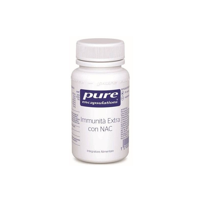 Nestle' Italiana Pure Encapsulations Immunita' Extra Con Nac 30 Capsule