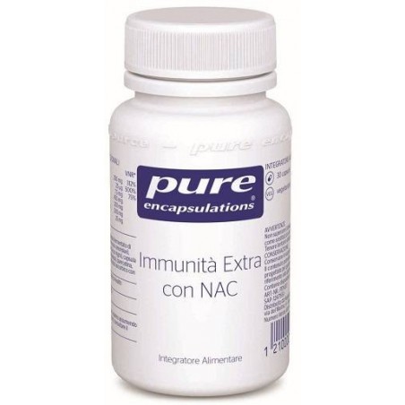 Nestle' Italiana Pure Encapsulations Immunita' Extra Con Nac 30 Capsule