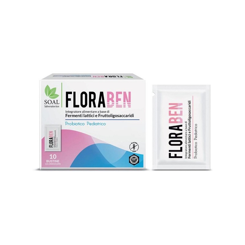 Soal Pharma Floraben Pediatrico 10 Bustine