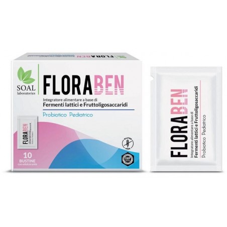 Soal Pharma Floraben Pediatrico 10 Bustine