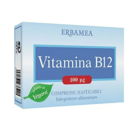 Erbamea Vitamina B12 90 Compresse Masticabili