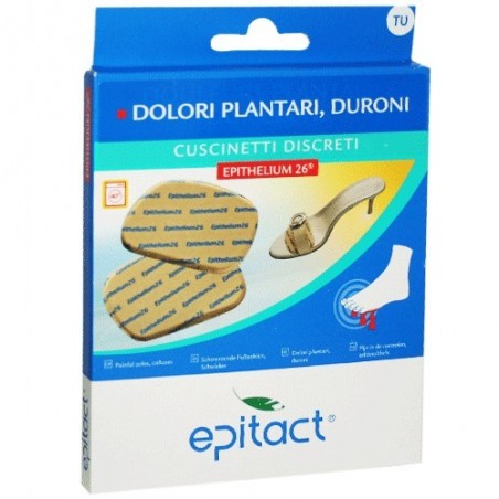 Qualifarma Cuscinetti Discreti Epitact In Silicone Ad Uso Podologico Epithelium 26 Taglia Unica