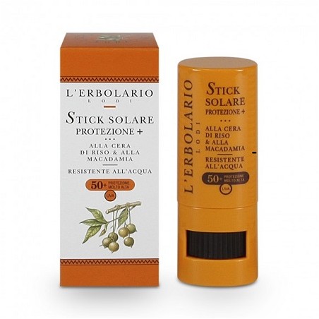 L'erbolario Stick Solare Viso Protezione Spf50+ 8ml