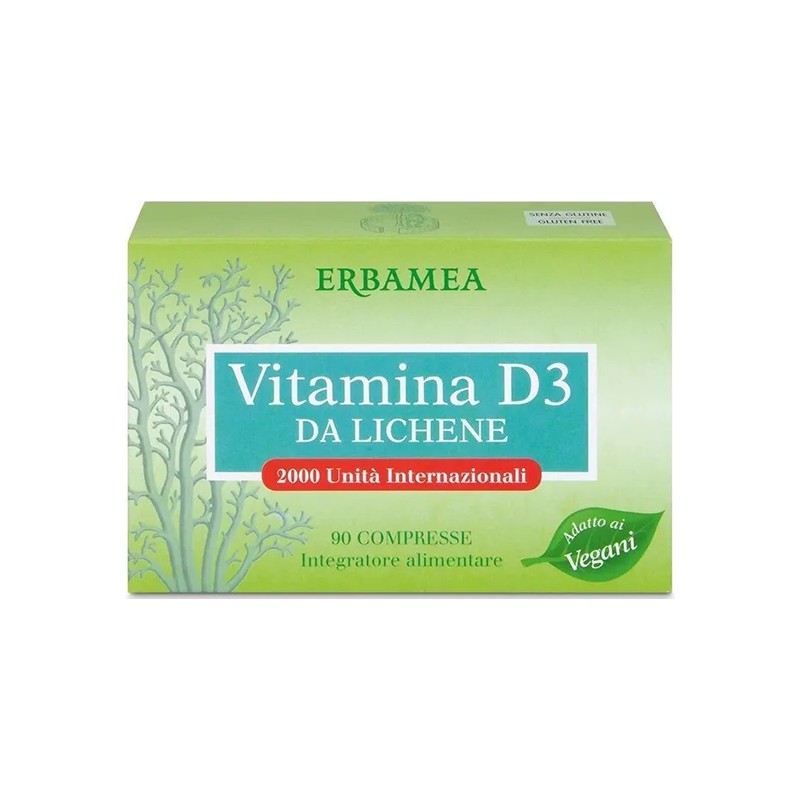 Erbamea Vitamina D3 90 Compresse