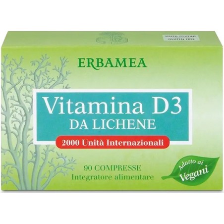 Erbamea Vitamina D3 90 Compresse