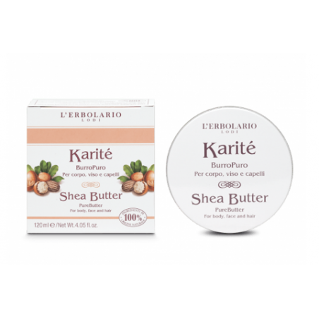 L'erbolario Karite Burro Puro Per Corpo Viso E Capelli 120 Ml