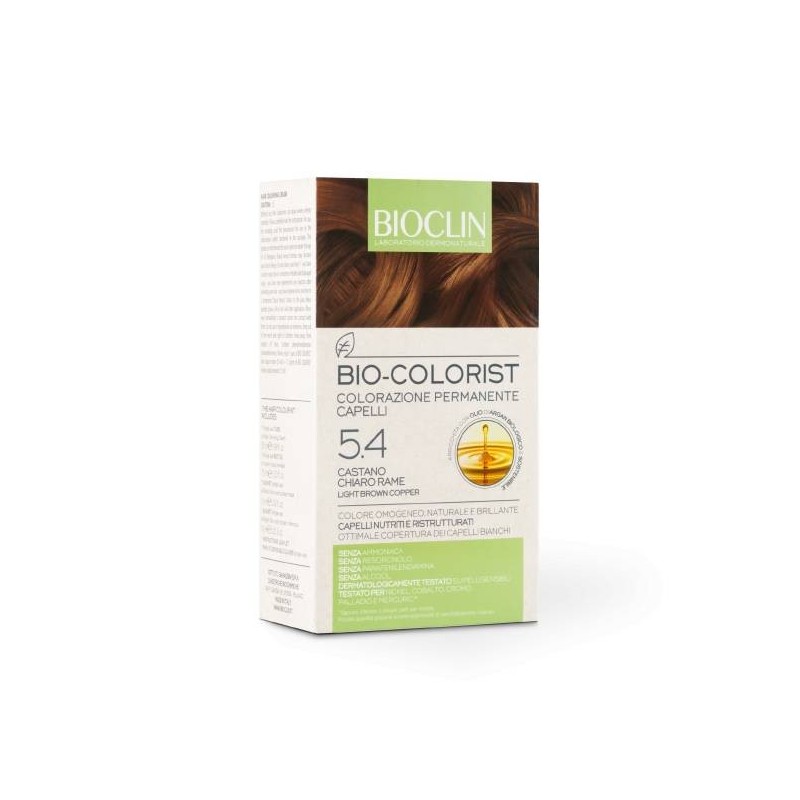 Ist. Ganassini Bioclin Bio Colorist 5,4 Castano Chiaro Rame