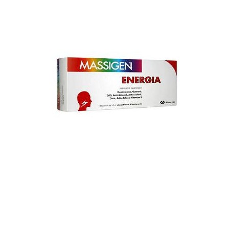 Marco Viti Farmaceutici Massigen Energ Tonic 14 Flaconcini 10 Ml