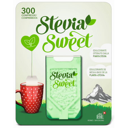 Dompe' Farmaceutici Hermesetas Stevia 300 Compresse