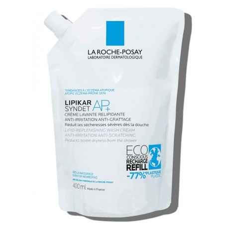 La Roche Posay-phas Lipikar Refill Syndet Ap+ Ricarica 400 Ml