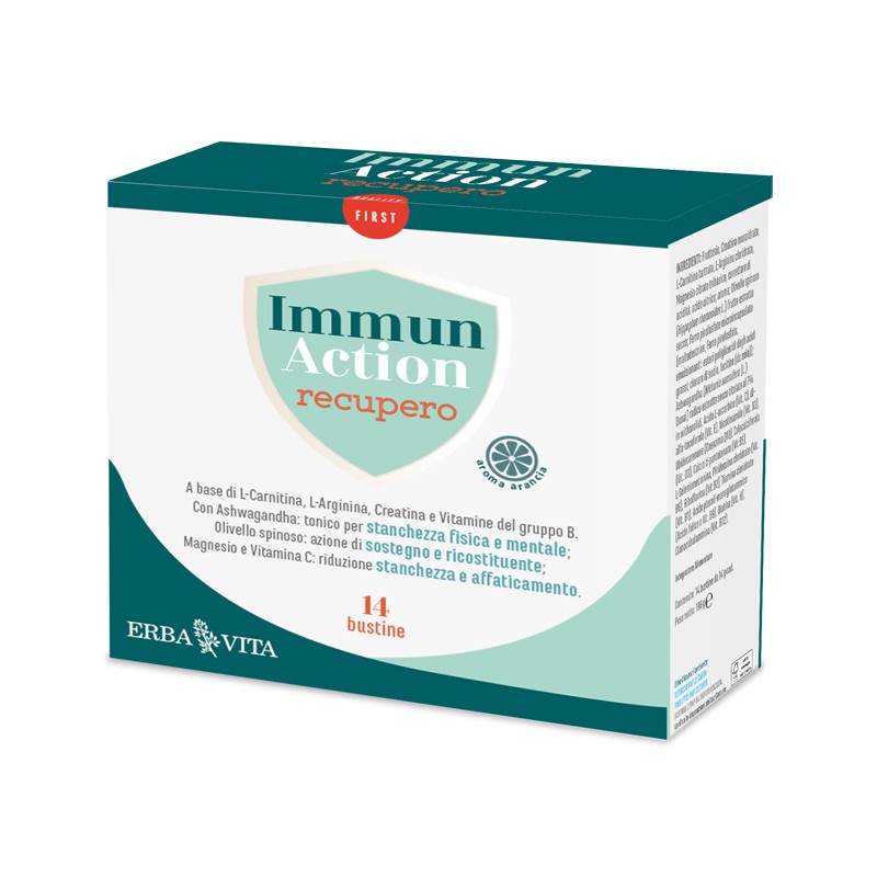 Erba Vita Group Immun Action Recupero 14 Bustine Da 14 G