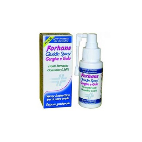 Uragme Collutorio Spray Con Clorexidina Forhans Clexidin 50ml