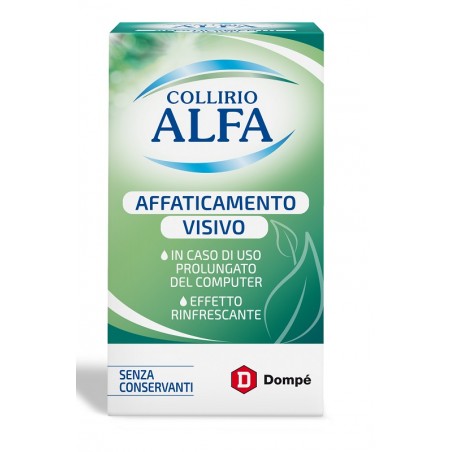 Dompe' Farmaceutici Collirio Alfa Affaticamento Visivo 10 Ml