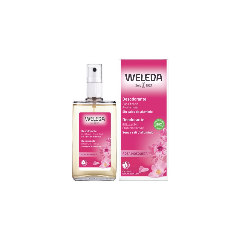 Weleda Italia Deodorante Rosa Mosqueta 100 Ml