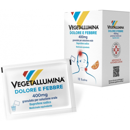 Pietrasanta Pharma Vegetallumina Dolore E Febbre 400 Mg Granulato Per Soluzione Orale Ibuprofene Sodico Medicinale Equivalente