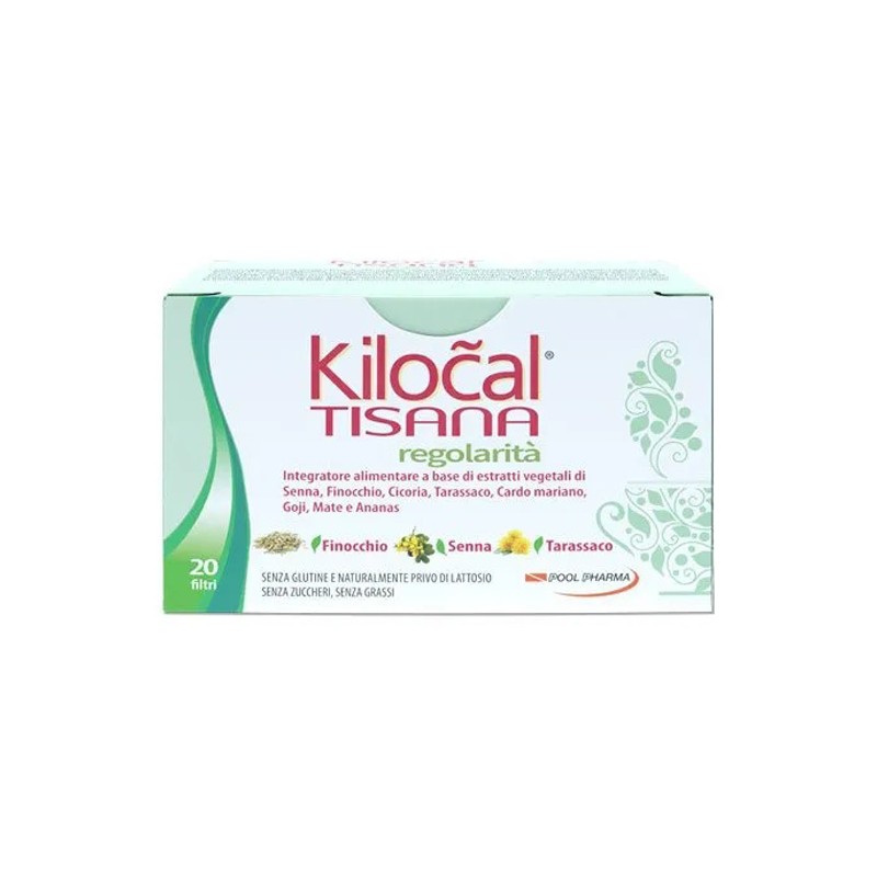 Pool Pharma Kilocal Tisana Regolarita' 20 Filtri