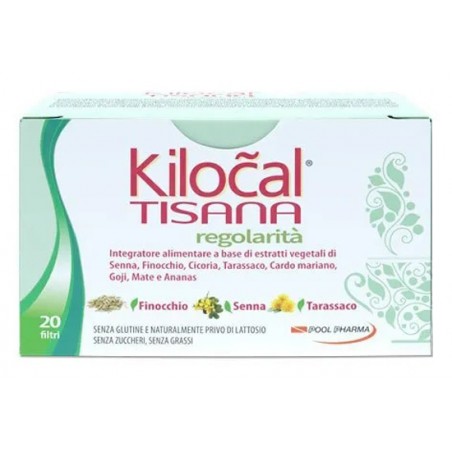 Pool Pharma Kilocal Tisana Regolarita' 20 Filtri