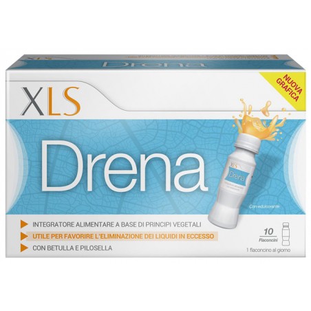 Perrigo Italia Xls Drena 10 Flaconcini X 10 Ml