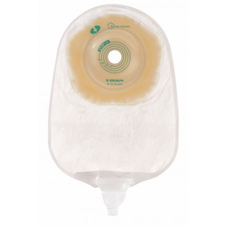 B. Braun Milano Sacca Urostomia Flexima Active O'convex Trasparente 15-35 Mm 10 Pezzi