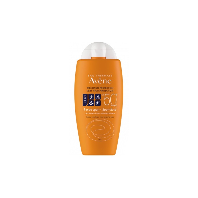 Eau Thermale Avene Solare Fluido Sport Spf 50+ 100 Ml