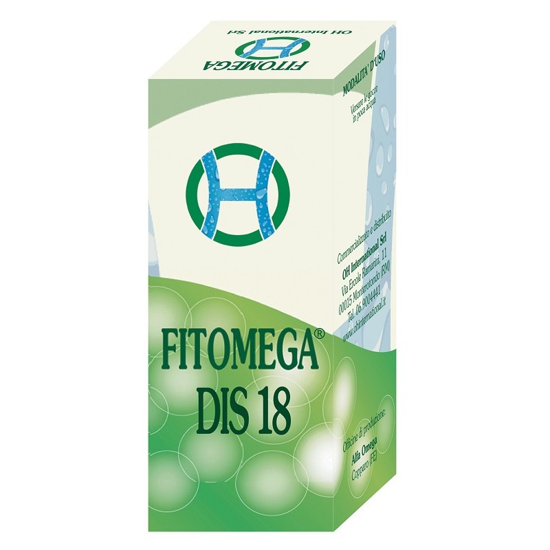 Oh International Fitomega Dis 18 Gocce 50 Ml