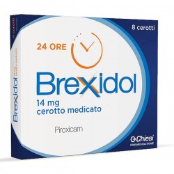 Brexidol Cerotto 14 mg Piroxicam Farmaco Antidolorifico 8 Cerotti Antinfiammatorio