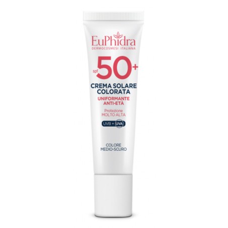 Zeta Farmaceutici Euphidra Kaleido Crema Colorata Medio-scuro Viso Spf50+ 30 Ml