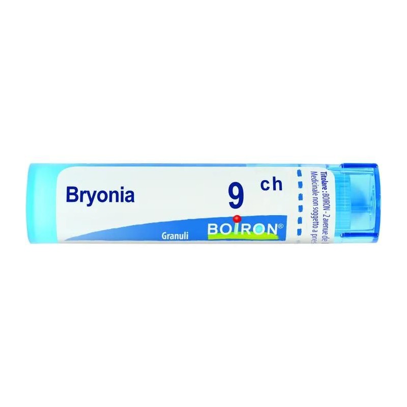 Boiron Bryonia Alba 9ch Granuli Tubo Multidose 80 Granuli Benessere Mucose e Dolori