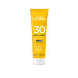 Euphidra Latte Solare spf 30 Formato da Viaggio 100 ml Formato ammesso in aereo