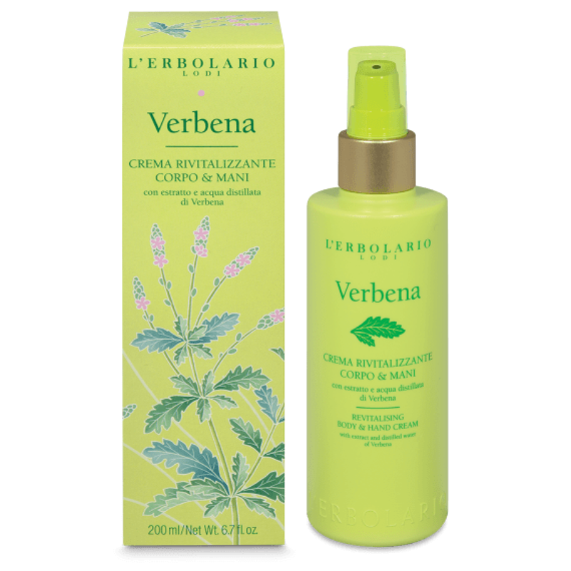 L'erbolario Verbena Crema Rivitalizzante Corpo & Mani 200 Ml