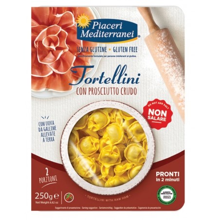 Eurospital Piaceri Mediterranei Tortellini Prosciutto 250 G