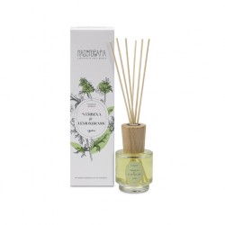 Nasoterapia Diffusore a Bastoncini Verbena e Lemongrass con Oli Essenziali 100 ml Profumatore Ambiente