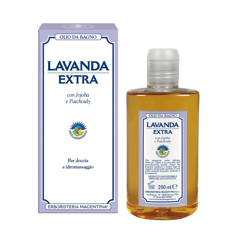 Erboristeria Magentina Lavanda Olio Bagno 200 Ml