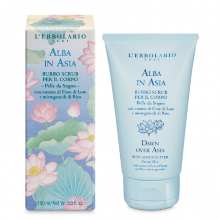 L'erbolario Alba In Asia Burro Scrub Per Il Corpo Pelle Da Sogno 150 Ml