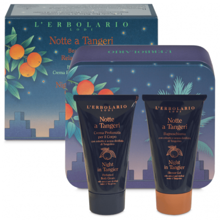 L'erbolario Notte A Tangeri Beauty Box Relax Dei Sensi 1 Crema Corpo 75 Ml + 1 Bagnoschiuma 75 Ml