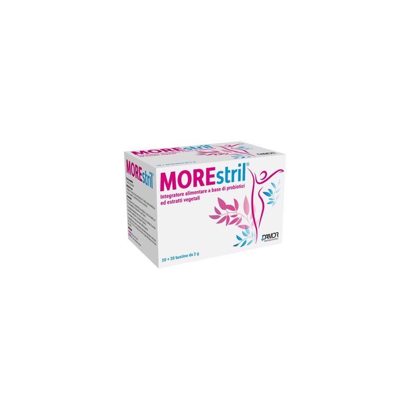 Farmaceutici Damor Morestril 20 Bustine + 20 Bustine