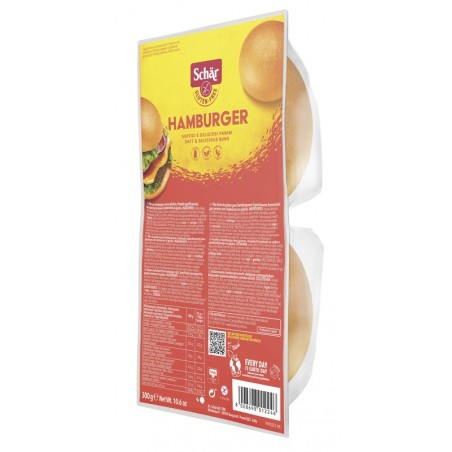 Dr. Schar Schar Hamburger Senza Lattosio 300 G