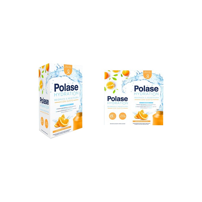 Haleon Italy Polase Hydration Arancia 12 Bustine