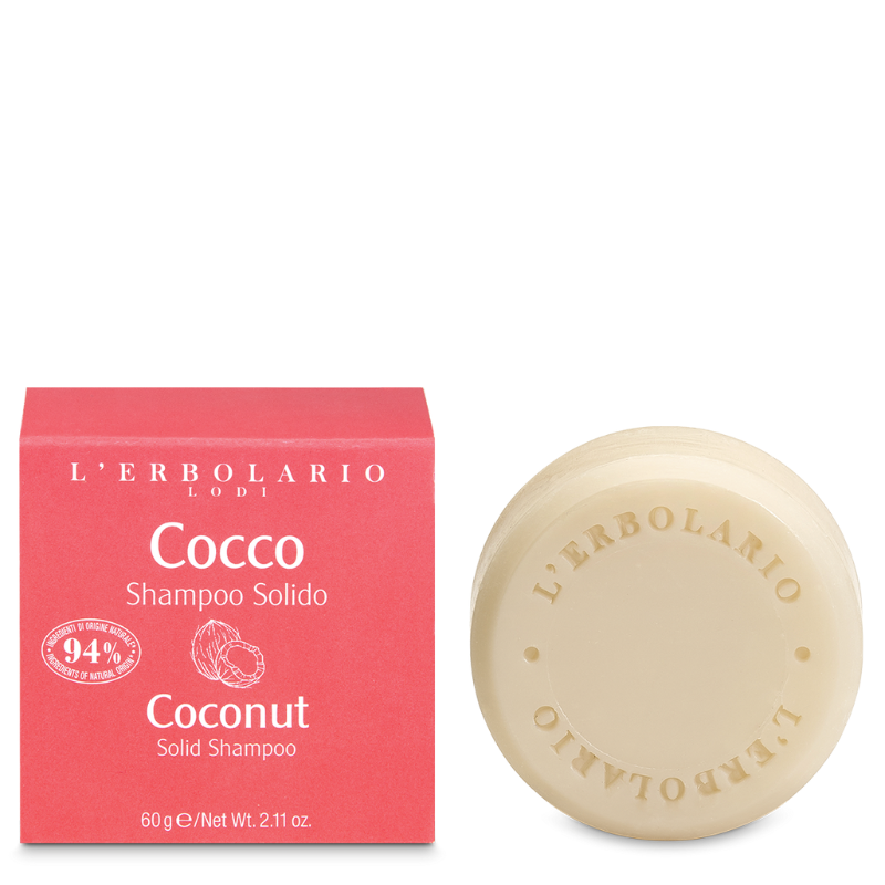 L'erbolario Cocco Shampoo Solido 60 G