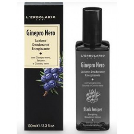 L'erbolario Ginepro Nero Lozione Deodorante 100 ml