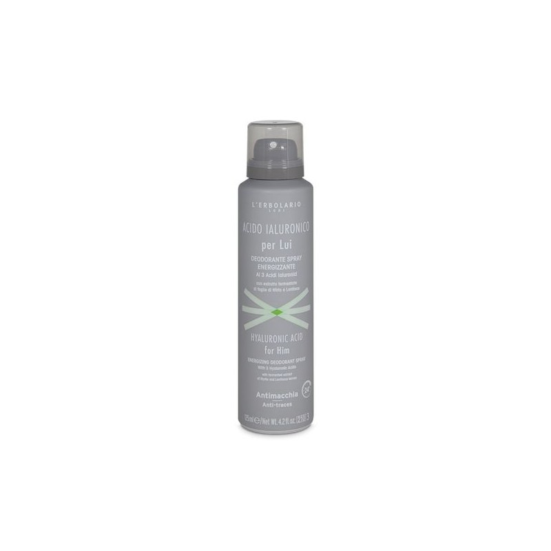 L'erbolario Acido Ialuronico Deodorante Spray Energizzante 125 ml