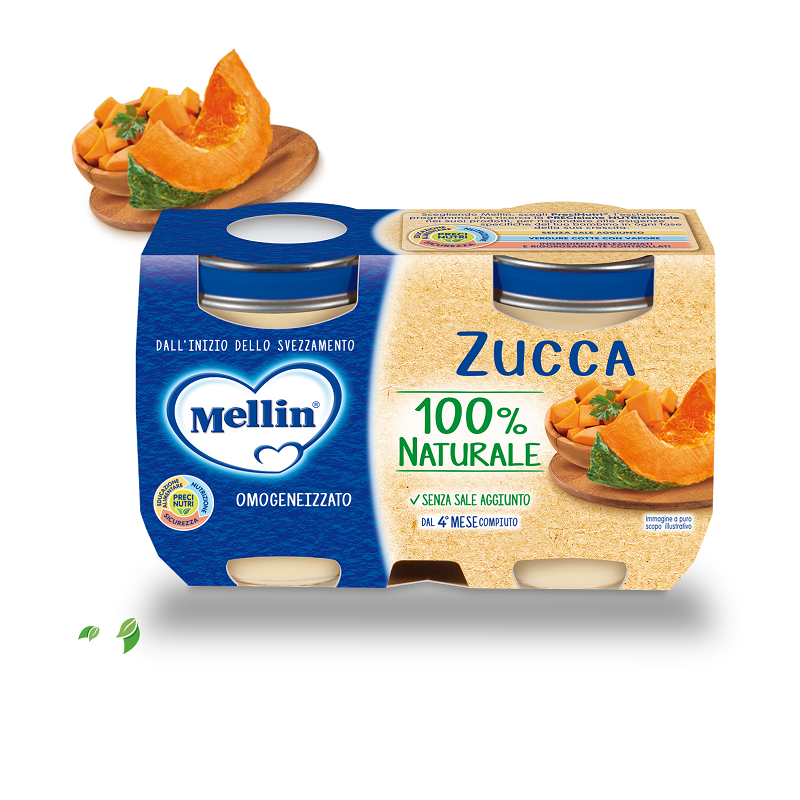 Danone Nutricia Soc. Ben. Omogeneizzato Zucca 2 X 125 G