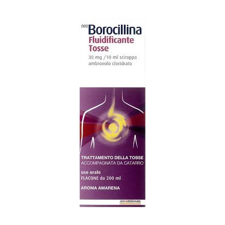 Neo Borocillina Fluidificante Tosse 30 Mg/10 Ml Sciroppoambroxolo Cloridrato