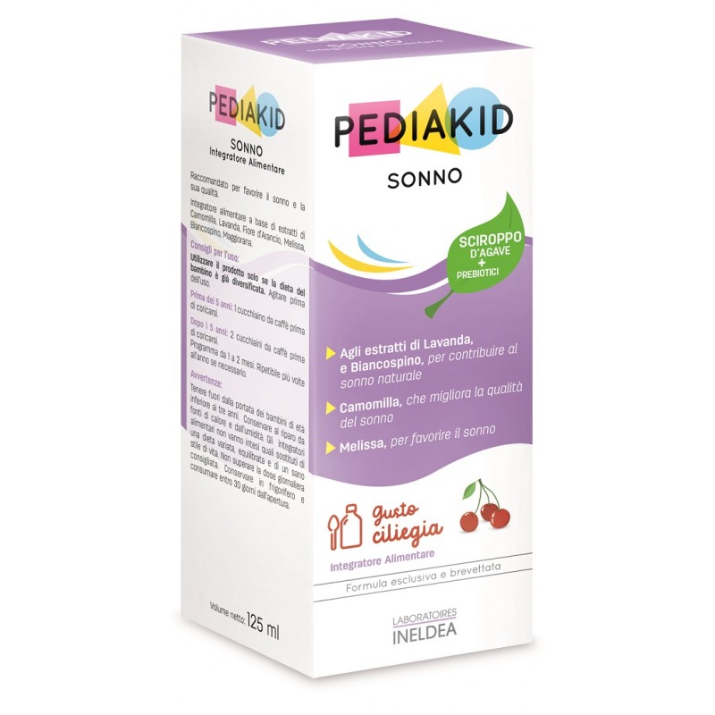 Laboratoires Ineldea Pediakid Sonno Sciroppo 125 Ml