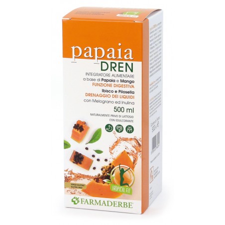 Farmaderbe Papaia Dren 500 Ml