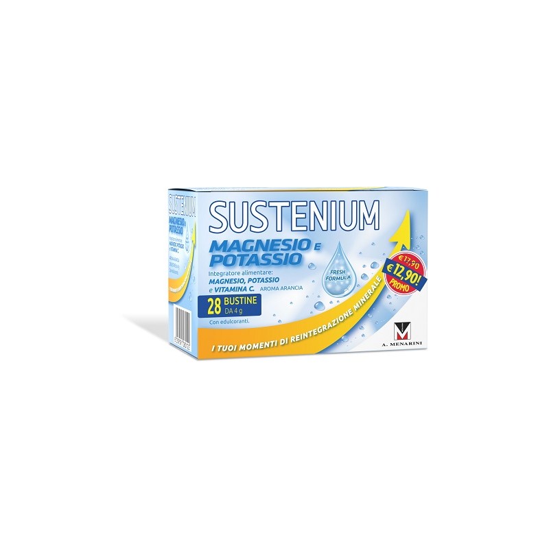 Menarini Sustenium Magnesio Potassio 28 Bustine Promo