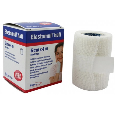 Essity Benda Elastica Autoadesiva Elastomull Haft Blu 6x400 Cm