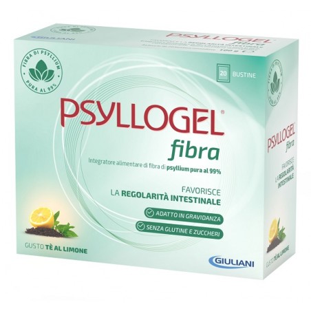 Giuliani Psyllogel Fibra Te Limone 20 Bustine