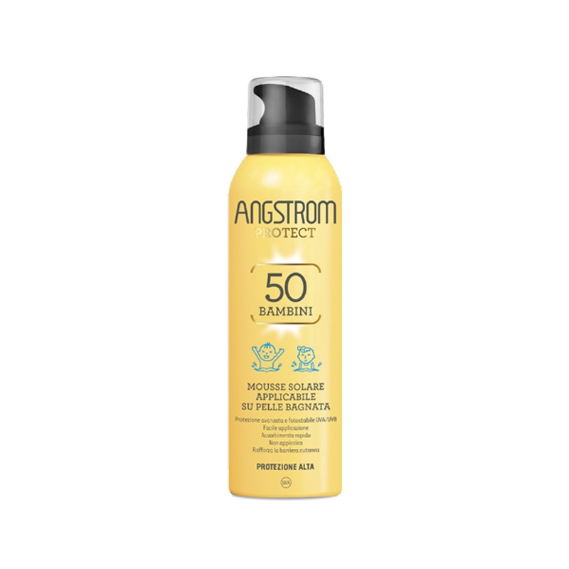 Perrigo Angstrom Kids Mousse Spf50 150 Ml